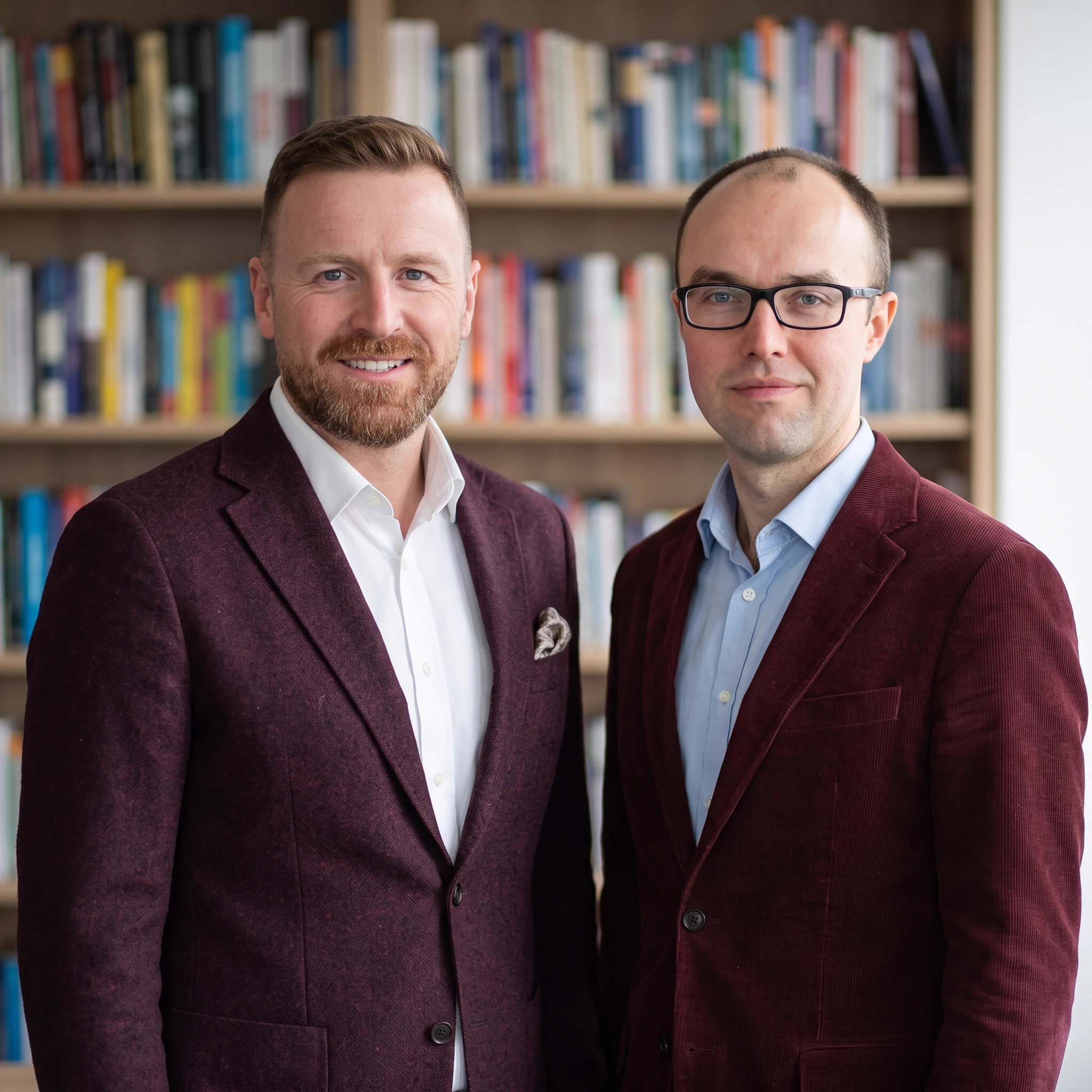 Sylwester Cyrwus i Krzysztof Bokiej, założyciele QuantumMed.